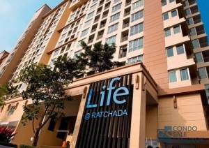 Condo for sale!! Life At Ratchada, 1 bedroom 34.34 Sq.m. Close to Ladprao MRT.