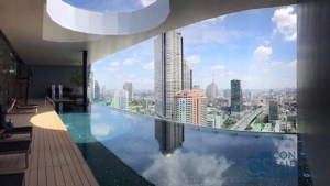 Condo for sale at Silom, 1 bedroom 33.83 sq.m. just 3 minutes walk to Surasak BTS.