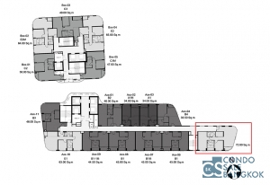 Down Payment for sale, Ideo Q Sukhumvit 36, 2 bedroom 72 sqm. only 5 minute walk to BTS Thonglor.