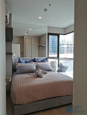 Lumpini Suite Phetchaburi - Makkasan for rent, 2 bedrooms 61 sqm. Great view.