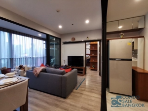 Ideo Mobi Asoke condo for rent, Fully furnished 2 bedrooms 61 Sq.m. Close to Airport Link and MRT Petchaburi