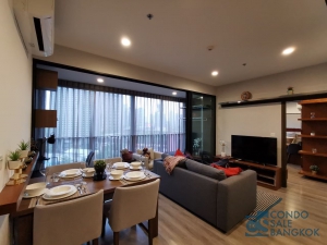 Ideo Mobi Asoke condo for rent, Fully furnished 2 bedrooms 61 Sq.m. Close to Airport Link and MRT Petchaburi