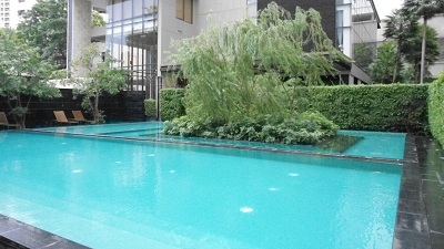 Sukhumvit 24, Luxury Condo with good view, 110 sq.m.2 bedroom , 3 bathroom with balcony