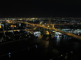 The Pano luxury condo for sale. River size 3 bedrooms 239 sq.m. Super high floor. Stunt paronamic view of river and city.