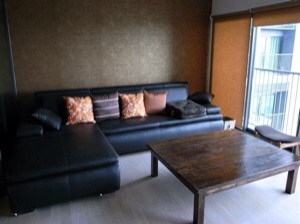 Cozy condo for rent next to Thonglor BTS. Fully furnished 52 sq.m. One bedroom