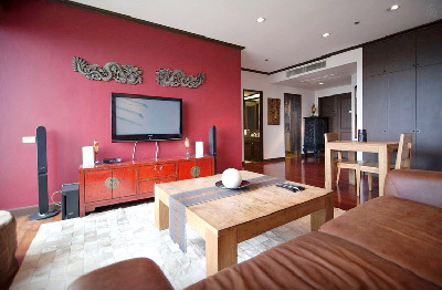 Condo for sale in Bangkok riverside one spacious bedroom 63 sq.m. nicely furnished with lovely river view.