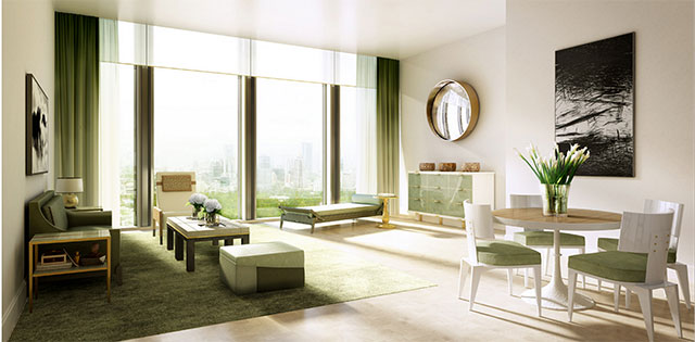 Super luxury condo for sale in Bangkok Sathorn Chongnonsee BTS. 167 sq.m. 2 bedrooms. Fully fitted. Exceptional services of 6 star hotel.