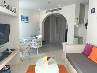 Condo for Sale in Huahin, Chelona Kao Tao for 76 sq.m. 2 bedrooms , Very cute for decoration fully furnished