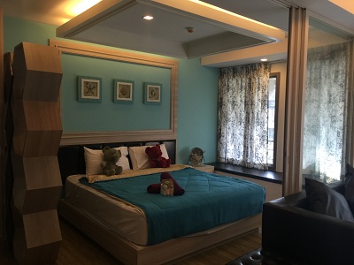 Beachfront Condo for Sale in Hua hin. Baan San Ngam for 46 sq.m. 1 bedrooms fully furnished. Nice Decoration