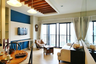 Condo for sale with tenants at Sukhumvit 63 (Ekkamai), Only 100 m. walking to Ekkamai BTS