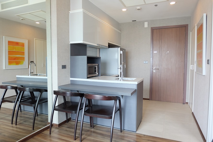 Condo for Rent!! Wyne Sukhumvit by Sansiri, 1 bedroom 30 Sq.m. High floor, City view, Phra Khanong BTS.