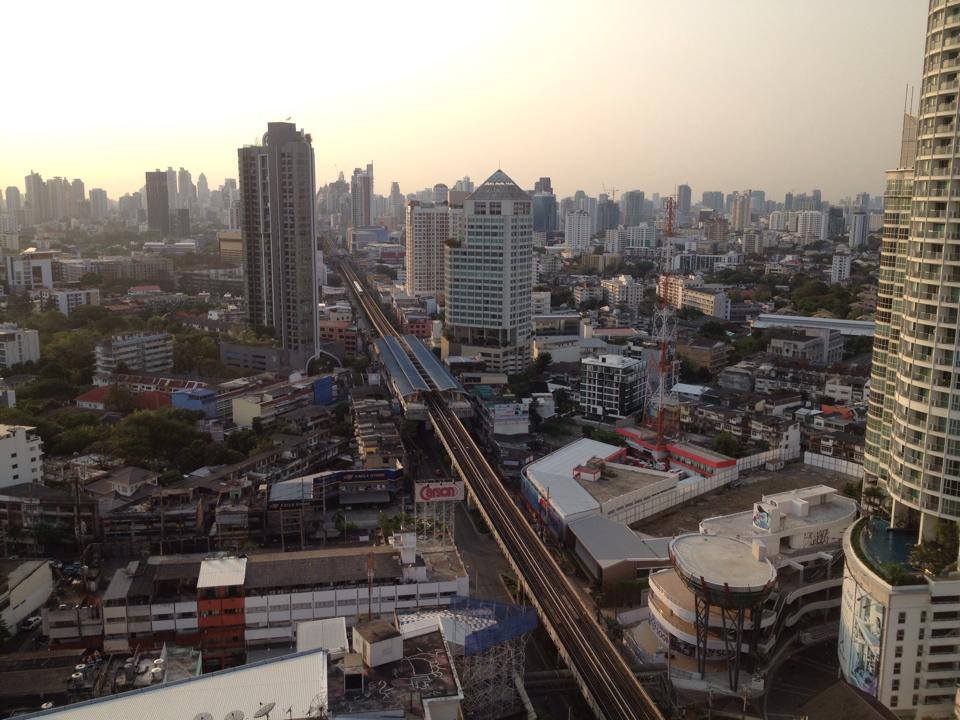 Condo for Rent!! Wyne Sukhumvit by Sansiri, 1 bedroom 30 Sq.m. High floor,Stunning city views, Phra Khanong BTS.