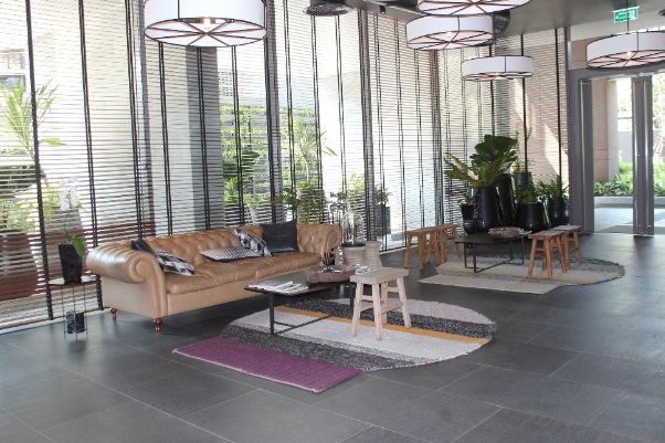Brand new!! The Lofts Ekkamai condo for rent in Bangkok. 2 bedrooms, Size 74 sqm. Walk to Ekkamai BTS.