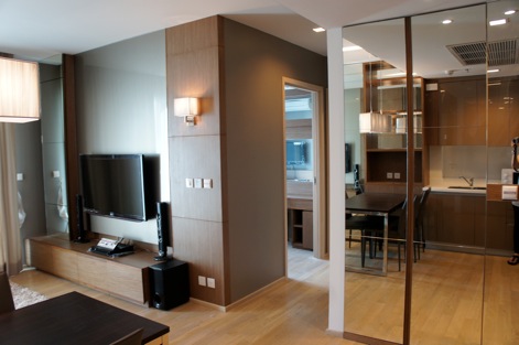 Siri@sukhumvit - 2BR, 69 sqm, Good View for Rent.