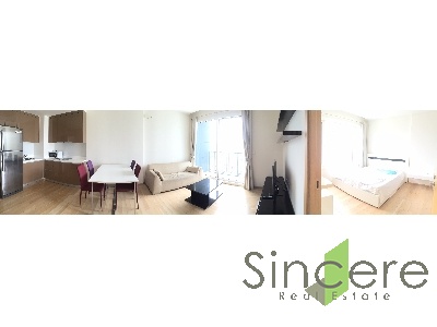 Condo for Rent!! Siri at Sukhumvit 1BR , 52sqm. with high floor.