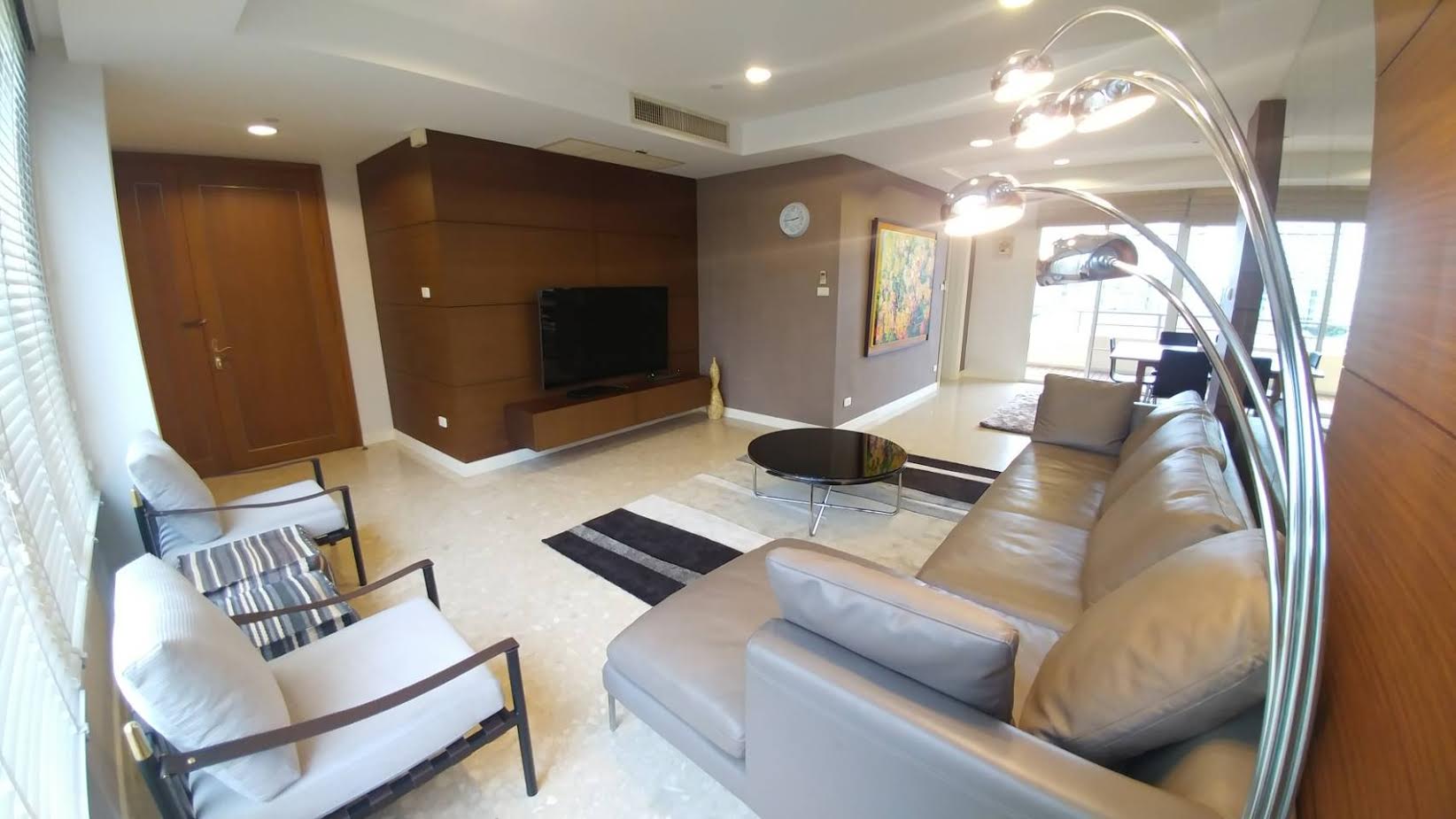 Hampton Thonglor 10 condo for rent, 3 bedrooms, 162 sq.m. Near Thonglor BTS.