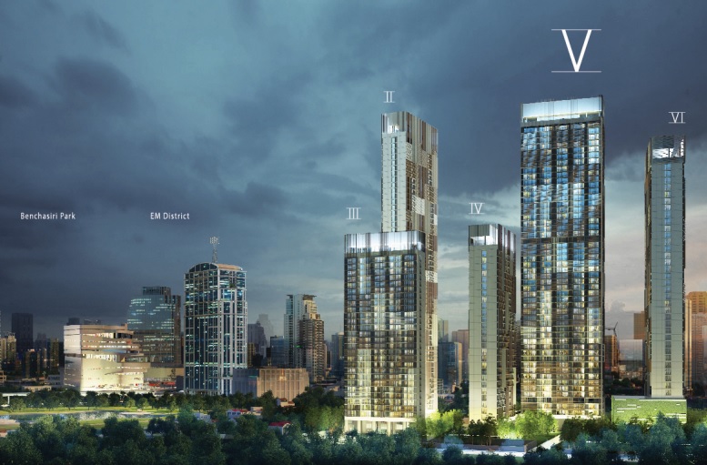 Park 24 down payment sale, 1 Bedrooms 27.91 sq.m. Tower 5, walk to Phrom Phong BTS.