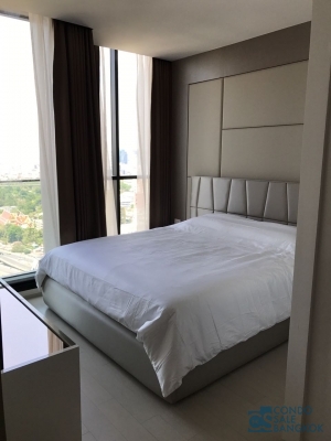 Noble Ploenchit condo for rent, 2 bed 85 sqm. City view, skywalk to Ploenchit BTS.