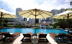 Sukhumvit 23, Exclusive and Peaceful 3-bedroom. 110 sq.m