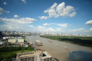 For rent Supalai Prima Riva 1 Bed 59.5 sqm. Chaophraya River View at Rama III.