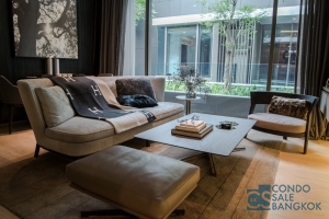 Luxury condo for sale, Saladaeng one at Rama IV Road, 2 bedrooms 111 sqm. walk to Lumphini.