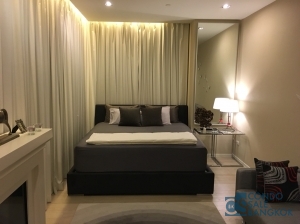 Luxury condo at Asoke, Sell with tenants, 2 bedrooms 128 sqm. duplex room, Close to MRT Sukhumvit.