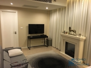 Luxury condo at Asoke, Sell with tenants, 2 bedrooms 128 sqm. duplex room, Close to MRT Sukhumvit.