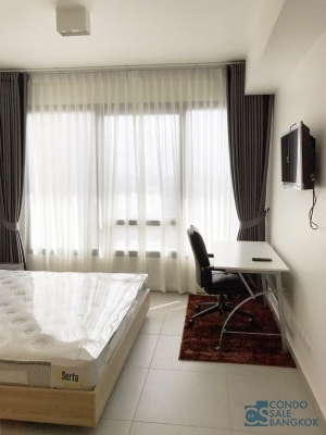 Condo for sale at Ekkamai area, 1 bathroom 46 sqm. high rise, walk to Ekkamai BTS.