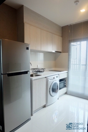 New condo for rent at Sukhumvit 48, 2 bedrooms 49 sq.m. Corner unit with unobstructed view, 5 minutes walk to BTS.