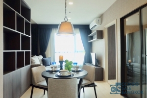 New condo for rent at Sukhumvit 48, 2 bedrooms 49 sq.m. Corner unit with unobstructed view, 5 minutes walk to BTS.