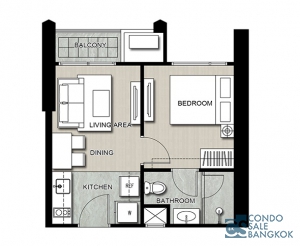 Edge Sukhumvit 23 condo for sale in Bangkok,1 bed 30 Sq.m. Walk to BTS Asok and MRT Sukhumvit.