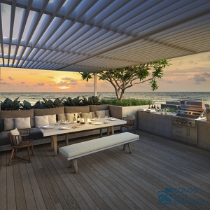 luxury residence beach-front condo for sale at an exclusive project on Kamala Beach in Phuket. One Bedroom 74 Sq.m. fully-furnished and located