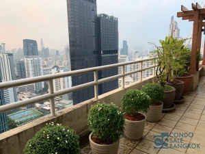 Condo for rent at Sukhumvit 21, Penthouse Best location 4 bedrooms 700 sq.m. just a few steps to Asoke BTS.