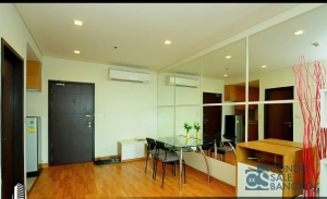 Fully furnished condo Le Luk for sale near BTS. Very high floor 48.92 sq.m. 1 bedroom. Good price