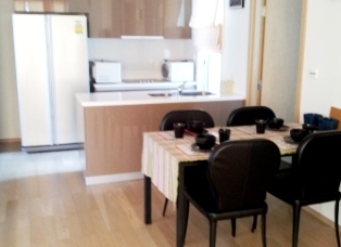 Nicely furnished 2 bedrooms size 74.39 sq.m. condo for sale in Bangkok Thailand at Siri@Sukhumvit.