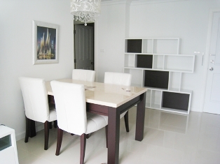 Fully furnished 2 bedrooms size 72 sq.m. at LPN Praram 9 condo for sale in Bangkok Thailand. Easy access