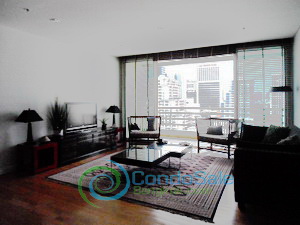 Comfortably elegantly furnished condo for sale in Silom area 3 bedrooms 1 study. Active Silom area. Very convenient. Nice Open city view!!!