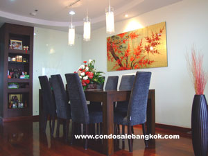 Riverside 2 bedrooms 165 sq.m. condo for sale in Bangkok Rama3. Spetacular view.