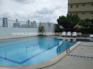 BIG TERRACE & Spacious 3 +1 bedrooms condo for sale in Bangkok. 305 sq.m. high floor