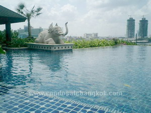Chaopraya River View Condo for sale in Bangkok. 2 bedrooms. Bright!!