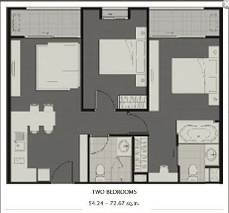 Brandnew condo for sale in Bangkok near Payathai BTS 54.24 sq.m. 2 bedrooms 2 bathrooms Project is under construction and expect to be completed 2012. Mdern style & Good location!