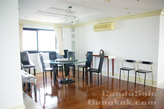 Duplex Penthouse for sale in Sathorn 422 sq.m. 4 bedrooms 3 bathrooms. Panoramic view and nice terrace.  Easy access to Saladaeng BTS & MRT.