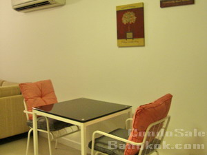 condo for sale in The Clover Thonglor 1 bedroom 44.90 sq.m. Fully furnished with kitchen, fridge, 
washing machine LCD TV, bathtub