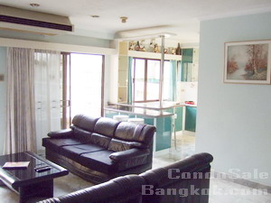 Condo for sale in Sukhumvit 6 Walk to Nana BTS 3 bedrooms 105.45 sq.m. fully furmished