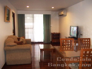 Condo for sale in Bangkok Thonglor area. Nice and clean 62 sq.m. 2 bedrooms 2 bathrooms with bathtub. Ready to move-in.