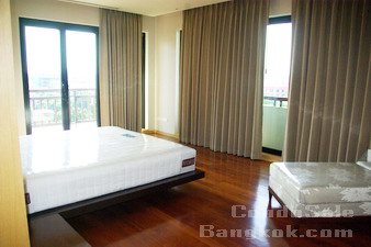Exclusive 320 sq.m. 3 bedrooms 1 study condo for sale in Bangkok Sathorn area. Furnished. Fully equipped kitchen. Very private compound.