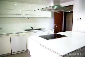 Exclusive 320 sq.m. 3 bedrooms 1 study condo for sale in Bangkok Sathorn area. Furnished. Fully equipped kitchen. Very private compound.