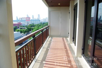 Exclusive 320 sq.m. 3 bedrooms 1 study condo for sale in Bangkok Sathorn area. Furnished. Fully equipped kitchen. Very private compound.