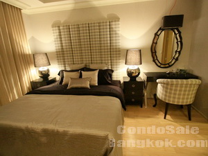 Luxyry condo for sale in Wireless (ploenchit) area. Elegrant decoration 54.50 sq.m. one bedroom fully furnished.  Ploenchit BTS