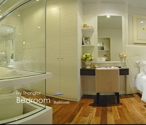 Luxury condo for sale in Ivy Thonglor. Penthouse floor. Fully furnished 42 sq.m. Absolute clear view!